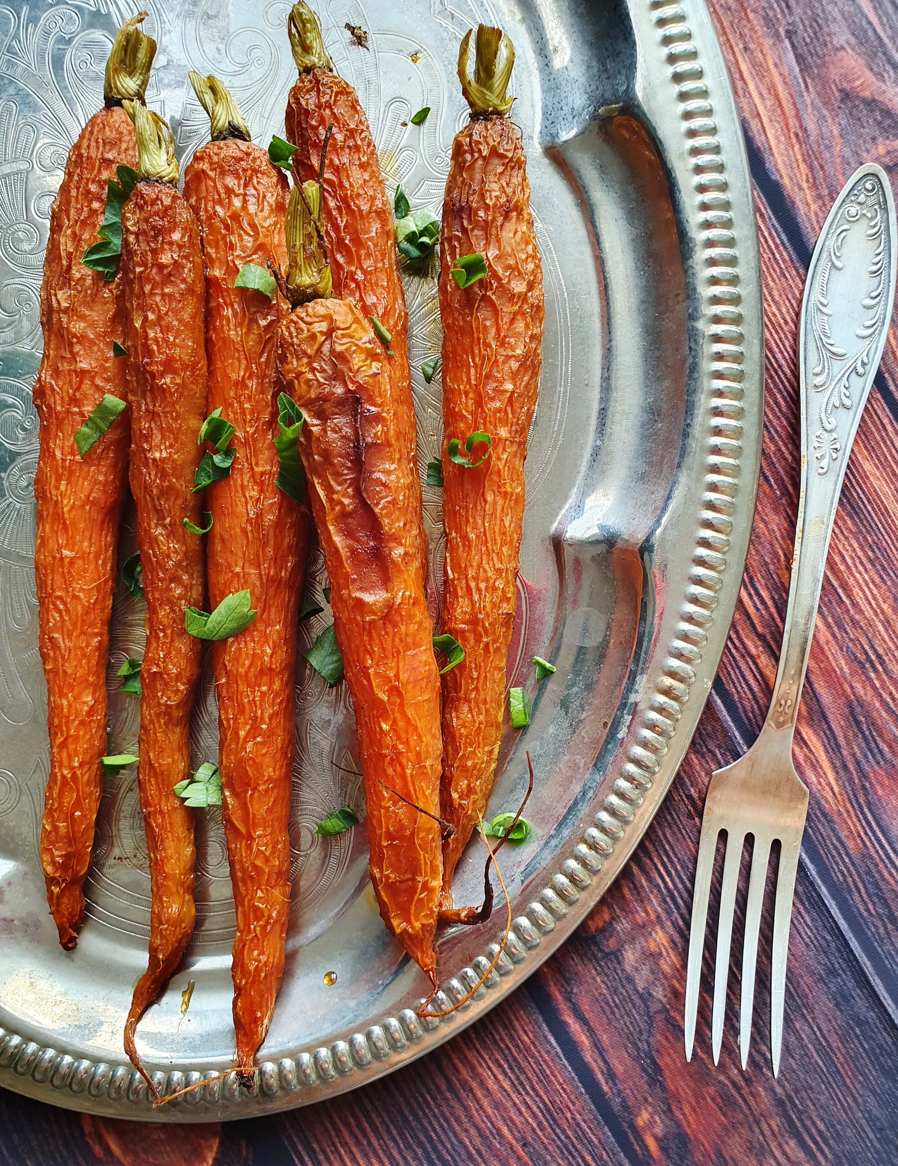 Печени моркови