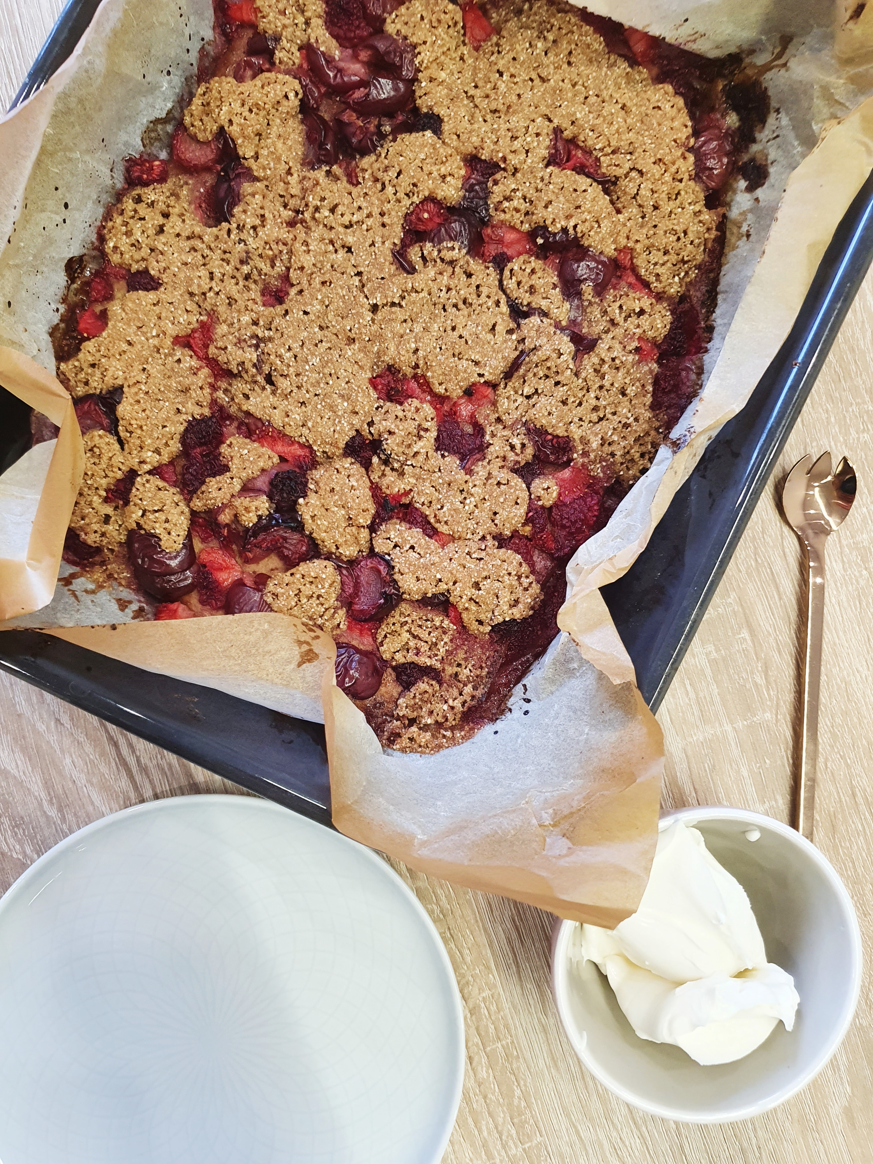 Хрупкави плодови барчета