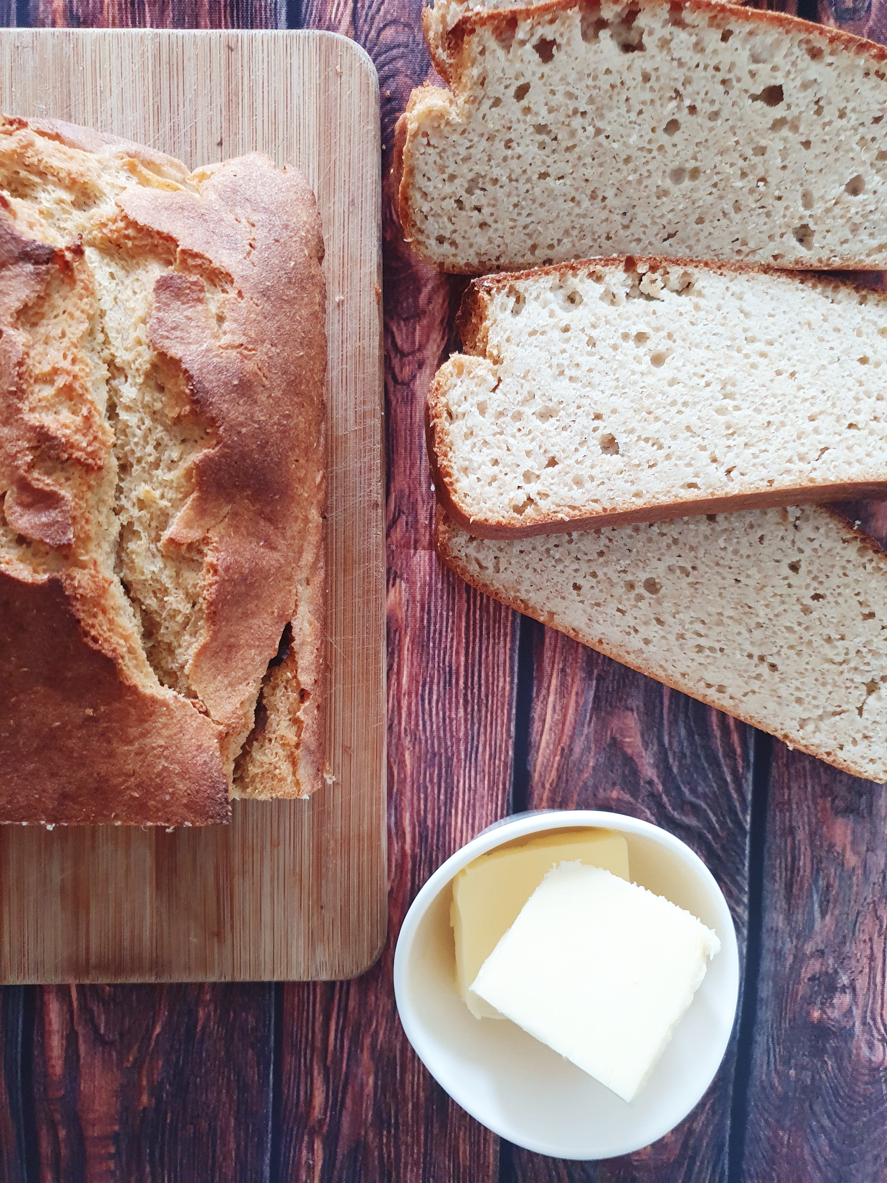 Безглутенов хляб с микс брашна